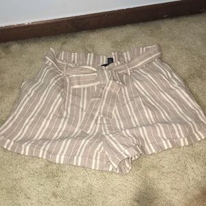 Forever 21 stripped shorts